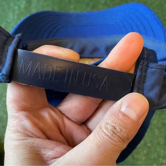 Vintage 90s 1991 Super Bowl XXV 25 NFL Snapback Hat Cap Silver Anniversary Blue - Picture 7 of 8